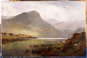 Loch Ness von Alfred de Breanski