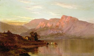 Stroulacher, Loch Katrine (Öl auf Leinwand)