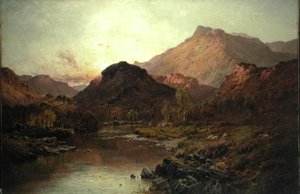 Tal von Ben Nevis von Alfred de Breanski