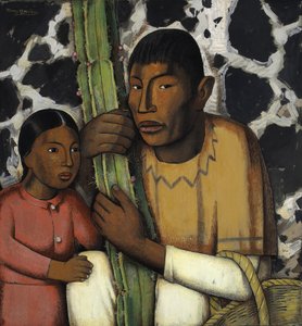 Inder mit Kaktus von Alfredo Ramos Martinez