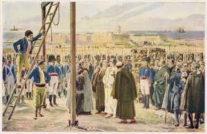 Hinrichtung von Gomes Freire Andrade, Portugal von Alfredo Roque Gameiro