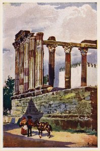Tempel der Diana, Evora, Portugal