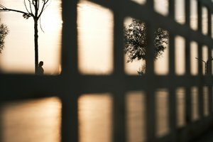 Goldene Stunde Silhouette von Ali Ayer