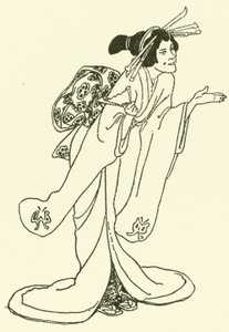 Illustration für Die Geschichte von The Mikado von Alice Bolingbroke (after) Woodward