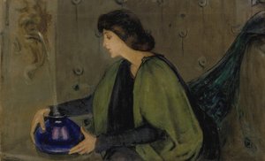 Frau und Pfau von Alice Pike Barney