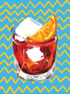 Negroni Blau
