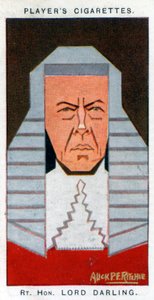 Charles John Darling, 1. Baron Darling, britischer Richter, 1926 von Alick P. F. Ritchie