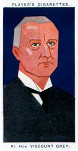 Edward Grey, 1. Viscount Grey of Fallodon, britischer Politiker, 1926 von Alick P. F. Ritchie