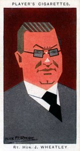 John Wheatley, schottischer Politiker, 1926 von Alick P. F. Ritchie