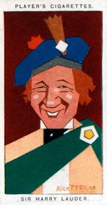 Sir Harry Lauder, schottischer Komiker, 1926
