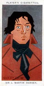Sir John Martin-Harvey, britischer Schauspieler und Theaterleiter, 1926 von Alick P. F. Ritchie