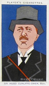 Sir Hugo Cunliffe-Owen von Alick Penrose Forbes Ritchie