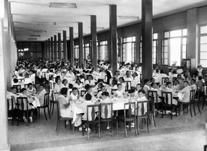 Villa Rosa Maltoni Mussolini: Mahlzeit im Refektorium von Fratelli Alinari