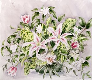 Stillleben mit Lilien, 1996