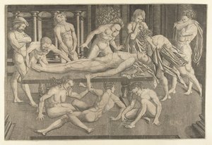 Die Beweinung von Gattamelata de Narni von Allaert Claesz. (attributed to)