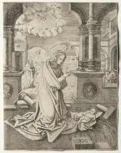 Die Geburt Christi, 1520er Jahre von Allaert Claesz