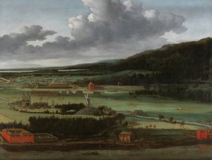 Hendrik Trips Kanonengießerei in Julitabruk, Schweden von Allaert van Everdingen