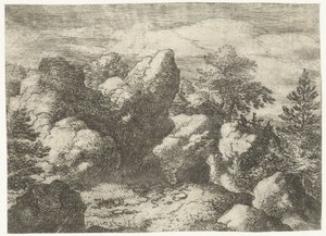Felsenlandschaft von Allaert van Everdingen