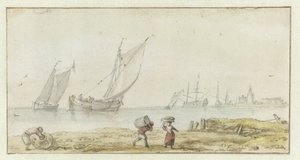Stilles Wasser von Allaert van Everdingen