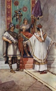St. Paulinus und König Edwin von Allan (after) Stewart