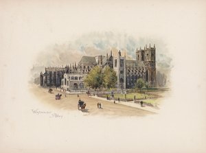 Bekanntes London: Westminster Abbey von Allan F. Barraud