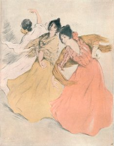 Spanische Tänzer, ca. 1875-1903, 1903 von Allan Osterlind