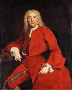 Porträt eines Gentlemans, traditionell identifiziert als Georg Friedrich Händel, 1740 von Allan Ramsay
