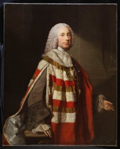 Porträt eines Adligen, vermutlich James, 8. Earl of Moray von Allan Ramsay