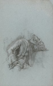 Studie für ein Porträt eines sitzenden Gentlemans von Allan Ramsay