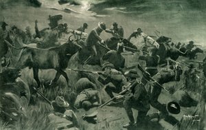 Brillante Verteidigung der Neuseeländer bei Holspruit, 25. Februar 1902, 1902 von Allan Stewart