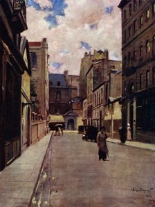 Paris: Eine Straße im alten Paris, St. Germain von Allan Stewart