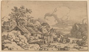 Zimmermannshütte von Allart van Everdingen