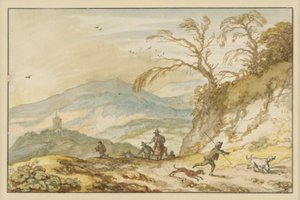 Gebirgslandschaft von Allart van Everdingen