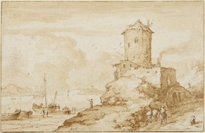 Landschaft von Allart van Everdingen