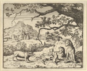 Renard erhält eine neue Zitation vom Dachs, 1650-75