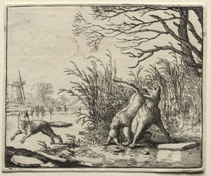 Reineke Fuchs: Eine neue Anklage des Wolfs von Allart van Everdingen