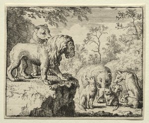 Reineke Fuchs: Die Begnadigung von Reineke von Allart van Everdingen