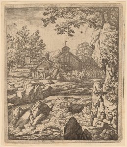 Wasserfall von Allart van Everdingen