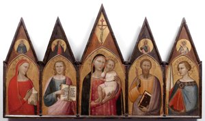 Madonna mit Kind und Heiligen