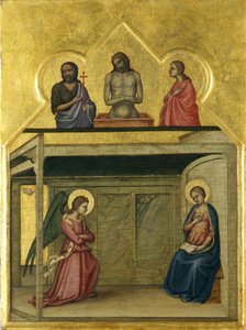 Die Verkündigung und das Leiden Christi von Allegretto Nuzi