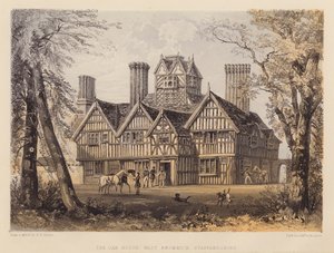 The Oak House, West Bromwich, Staffordshire von Allen Edward Everitt