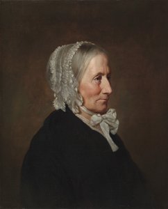 Porträt der Mutter des Künstlers, wahrscheinlich Mitte des 19. Jahrhunderts von Allen Smith
