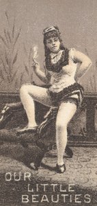 Aus der Schauspielerinnen-Serie N57 zur Förderung von Our Little Beauties Zigaretten für Allen & Ginte von Allen and Ginter