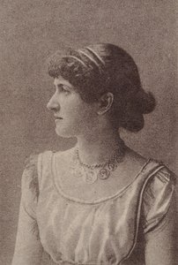 Kitty Welch, aus der Serie Actresses N67 zur Werbung für Virginia Brights Zigaretten..., ca. 1888 von Allen and Ginter