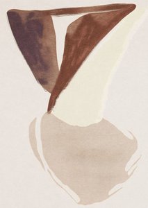 Erdige fließende Formen