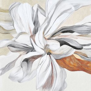 Elegante fließende Blume