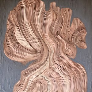 Fließende organische Linien von Alma