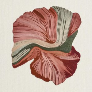 Fließende organische Textur