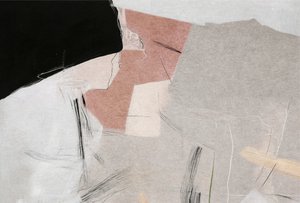 Gedämpfte abstrakte Komposition von Alma