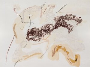 Organische fließende Texturen von Alma